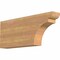 Ekena Millwork Yorktown Smooth Rafter Tail, Western Red Cedar, 3 1/2"W x 10"H x 24"L RFT04X10X24YOR00SWR - alternate 1